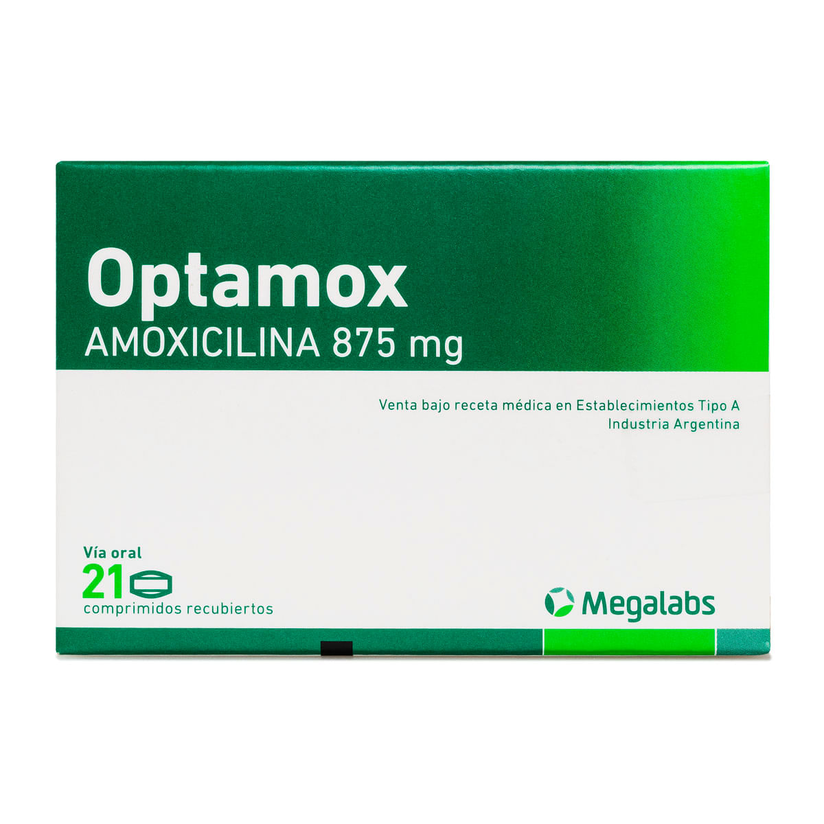 Optamox amoxicilina 875 mg 21 comprimidos recubiertos