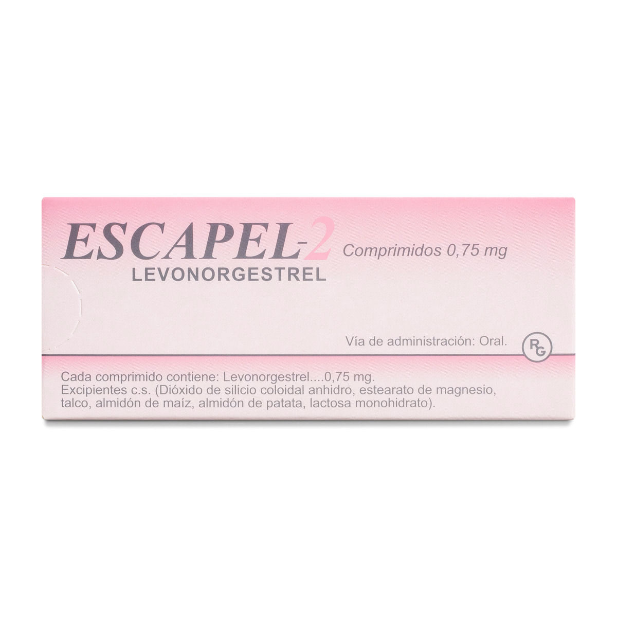 Escapel-2 levonorgestrel 0,75 mg 2 comprimidos
