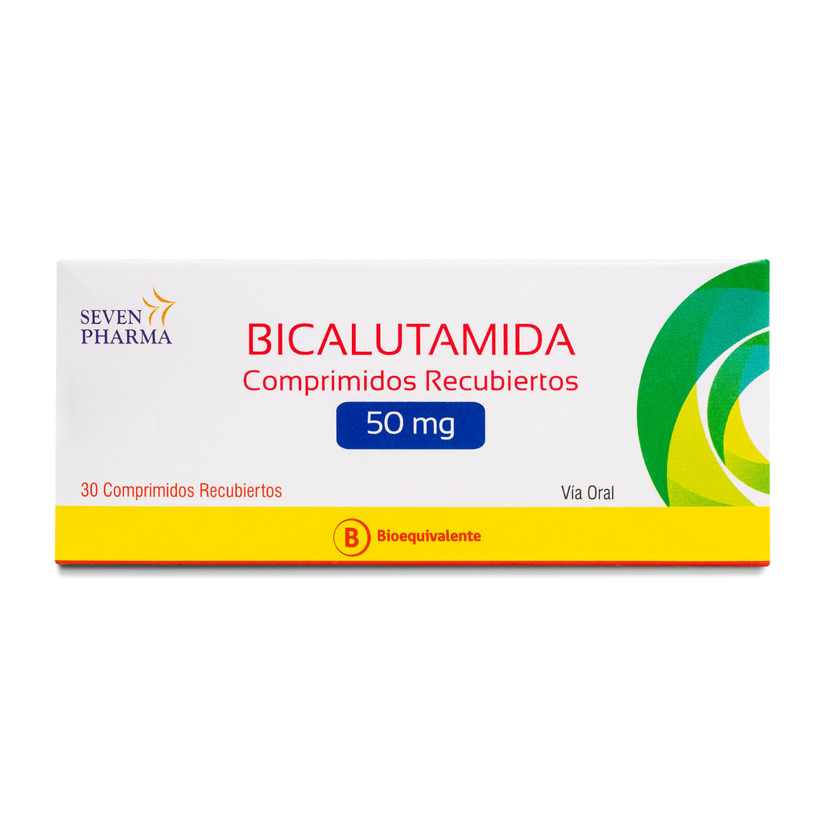 Bicalutamida 50 mg 30 comprimidos recubiertos a $21.600