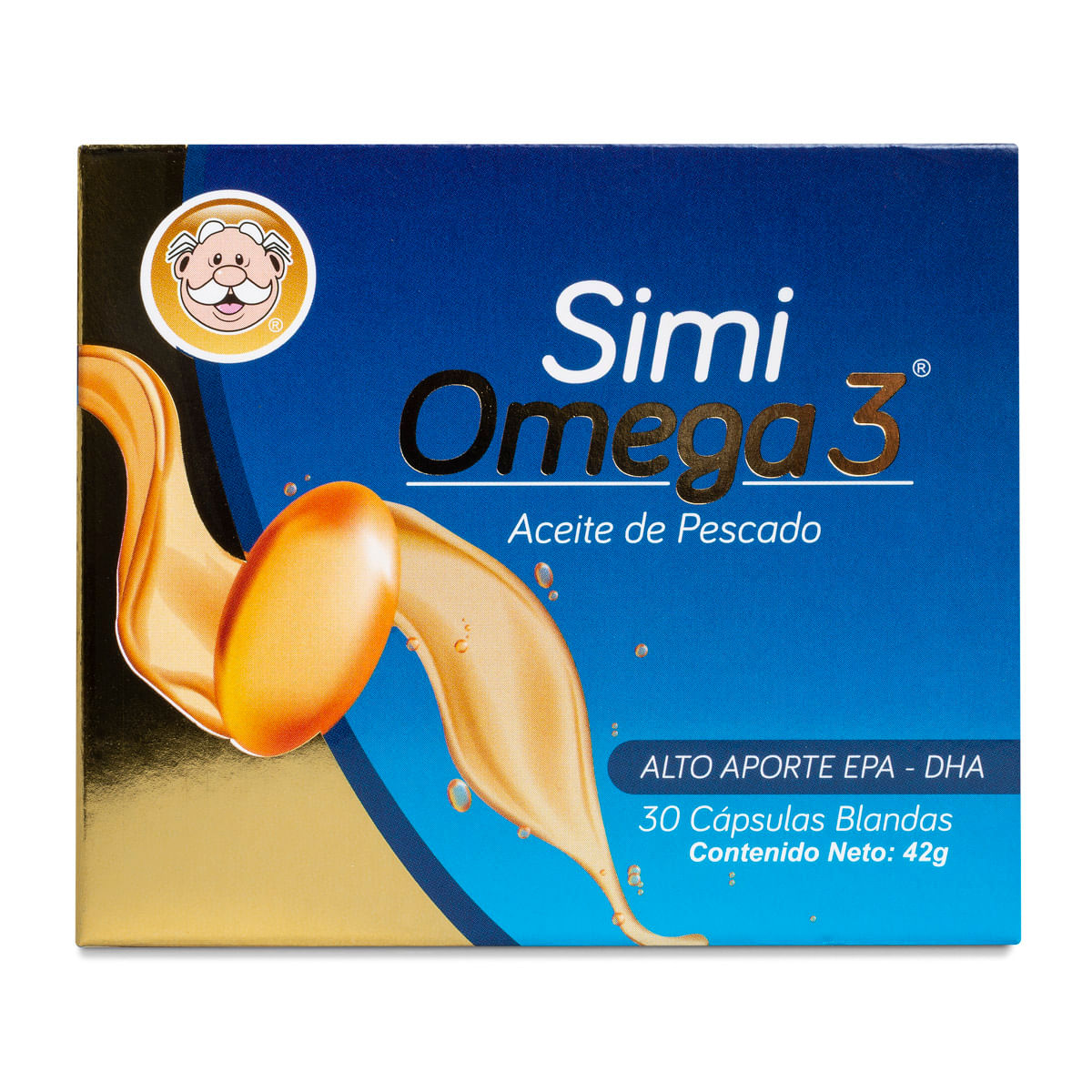 Simi Omega 3 aceite de pescado 30 cápsulas blandas