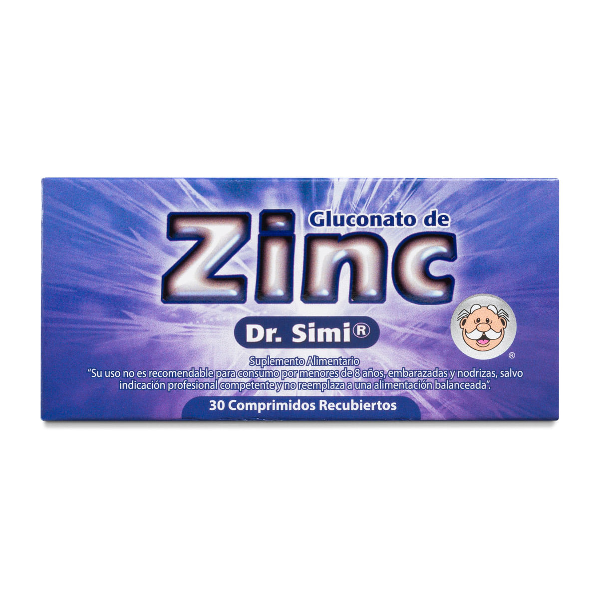Zinc 30 comprimidos recubiertos