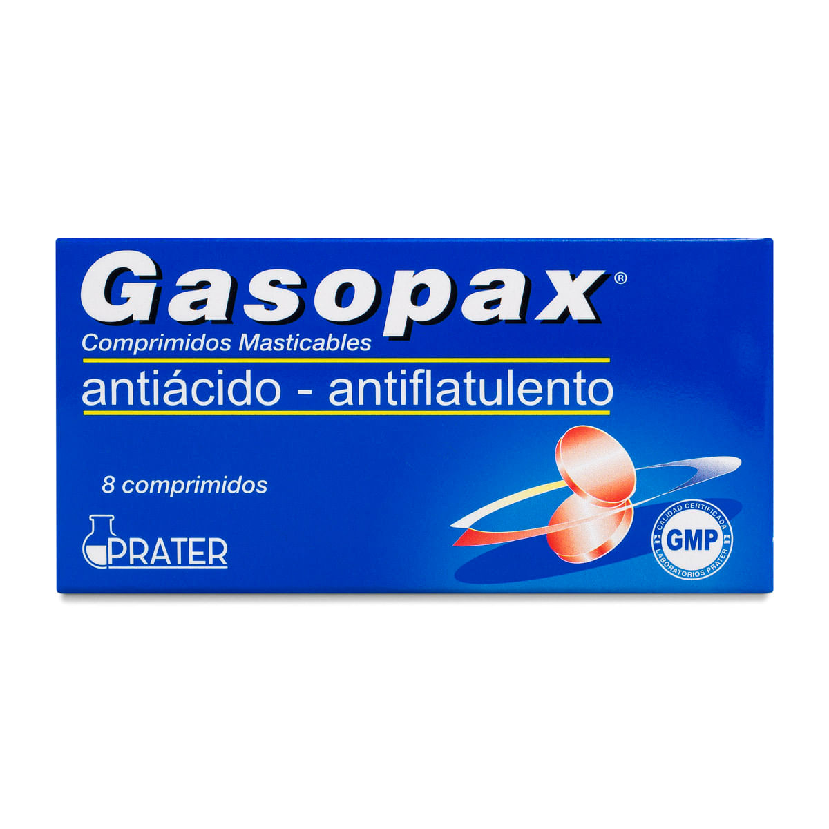 Gasopax 8 comprimidos masticables