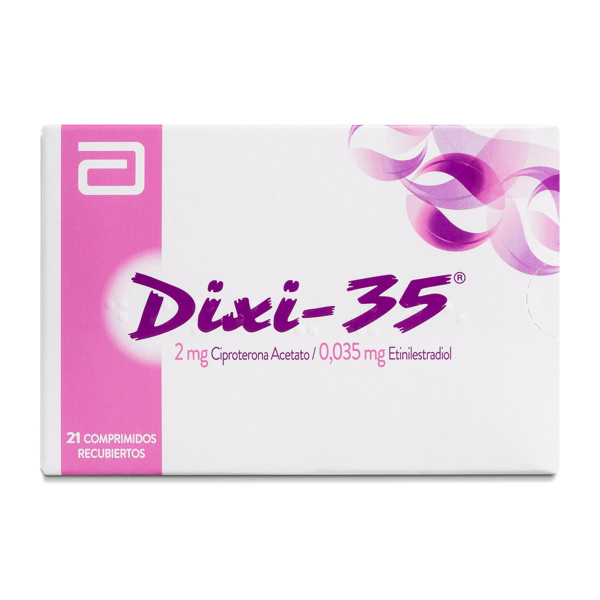 Dixi-35 ciproterona 2 mg etinilestradiol 0,035 mg 21 comprimidos recubiertos