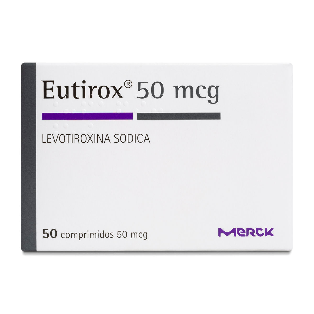 Eutirox (R) Levotiroxina 50mcg 50 Comprimidos