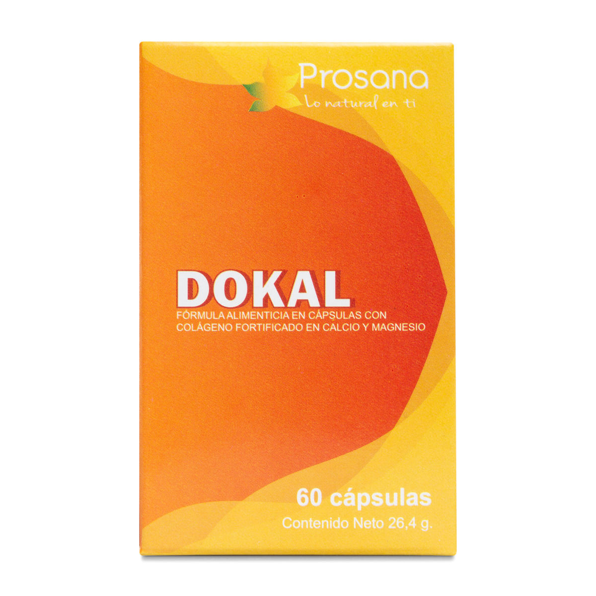 Dokal colágeno fortificado en calcio y magnesio 60 cápsulas