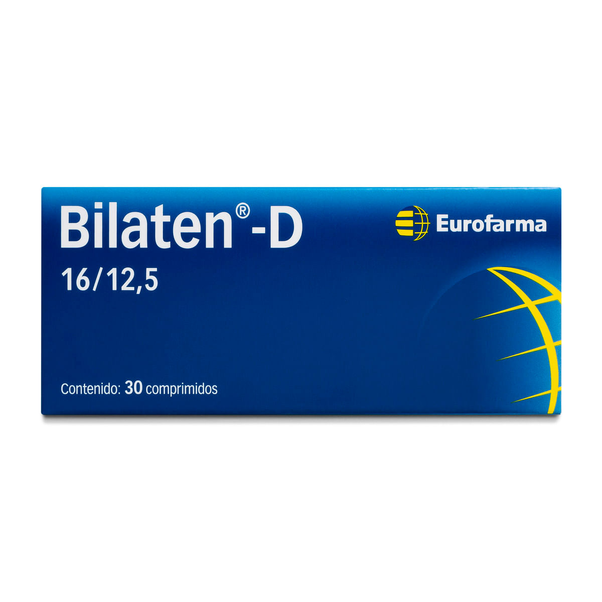 Bilaten-D candesartán 16 mg hidroclorotiazida 12,5 mg 30 comprimidos