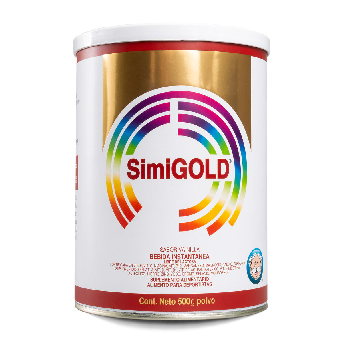 Simigold multivitaminico polvo para bebida instantanea sabor vainilla 500 g