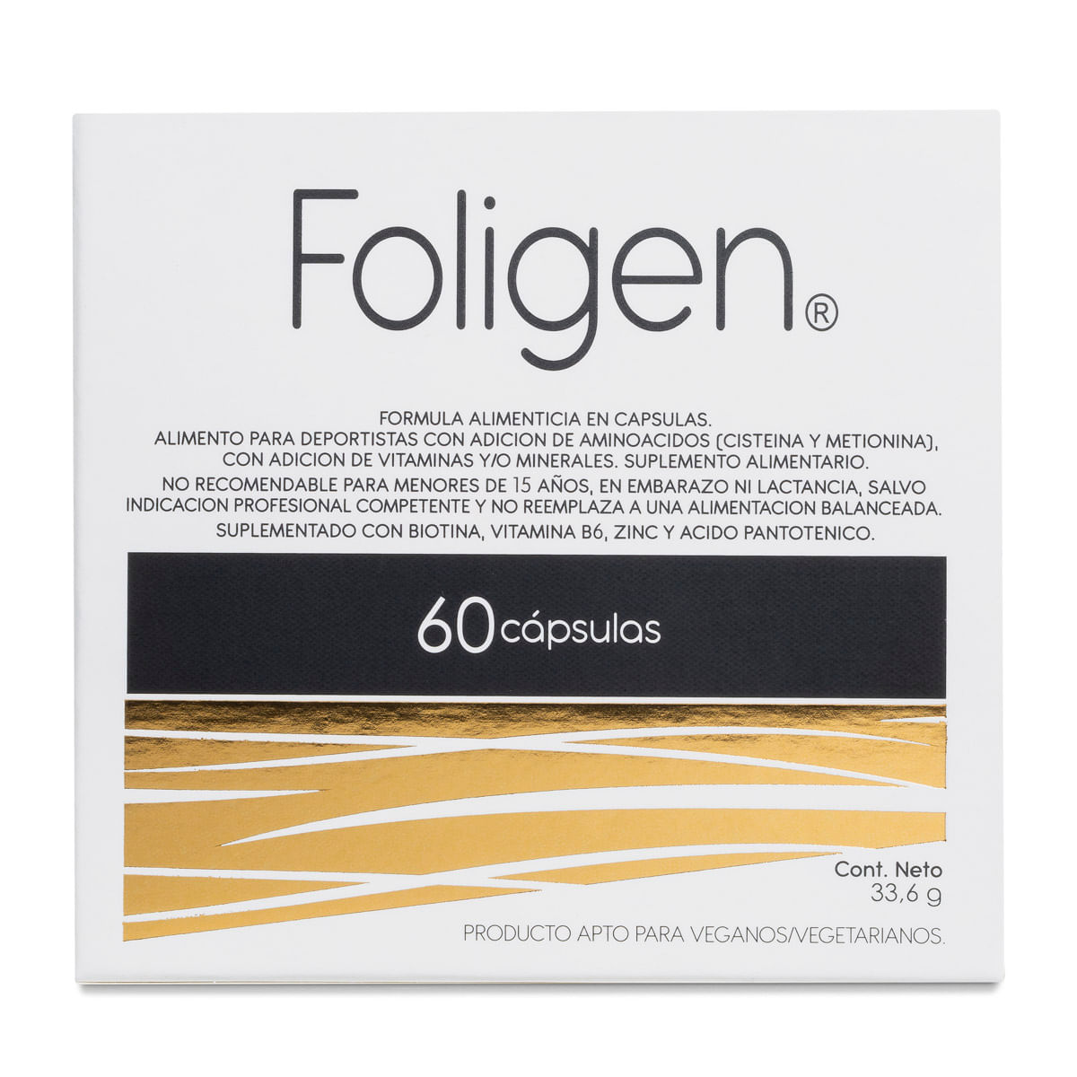 Foligen 60 cápsulas