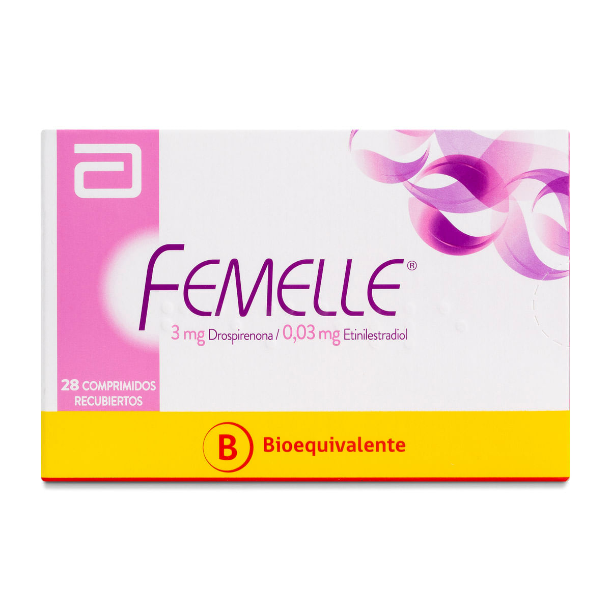 Femelle drospirenona 3 mg etinilestradiol 0,03 mg 28 comprimidos recubiertos