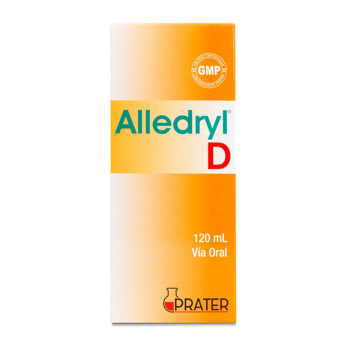 Alledryl-D loratadina 2,5 mg pseudoefedrina 15 mg jarabe 120 mL