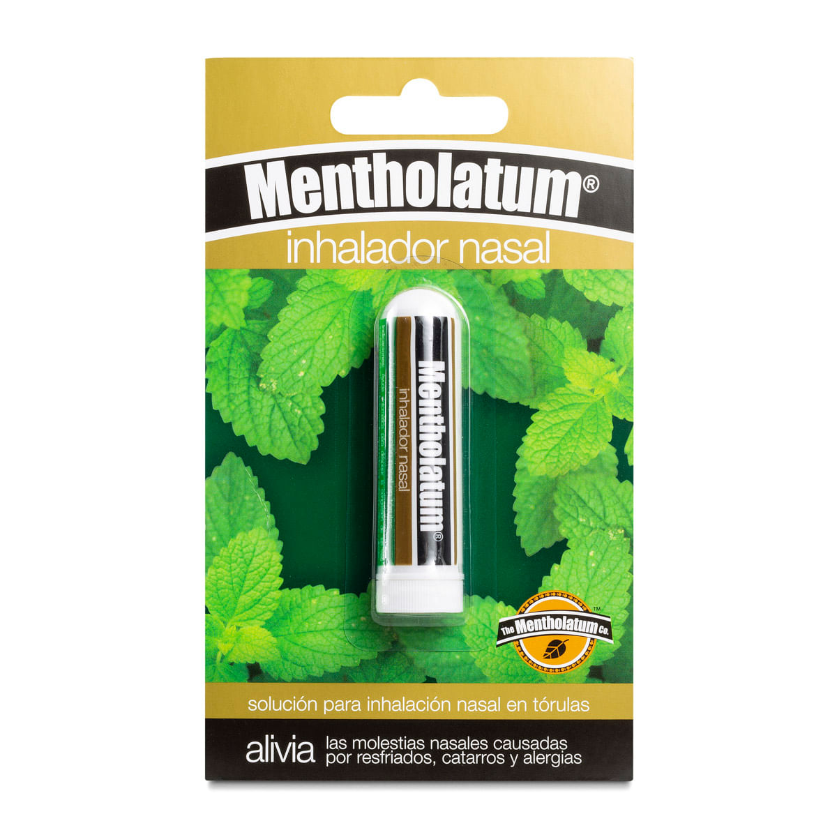 Mentholatum solución para inhalación nasal en tórulas 2 mL