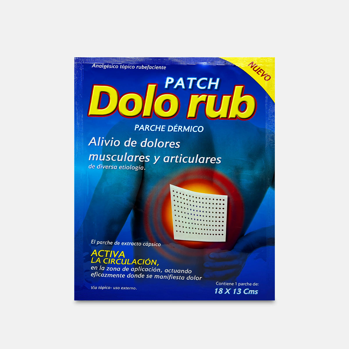 Dolo rub parche dérmico 1 unidad