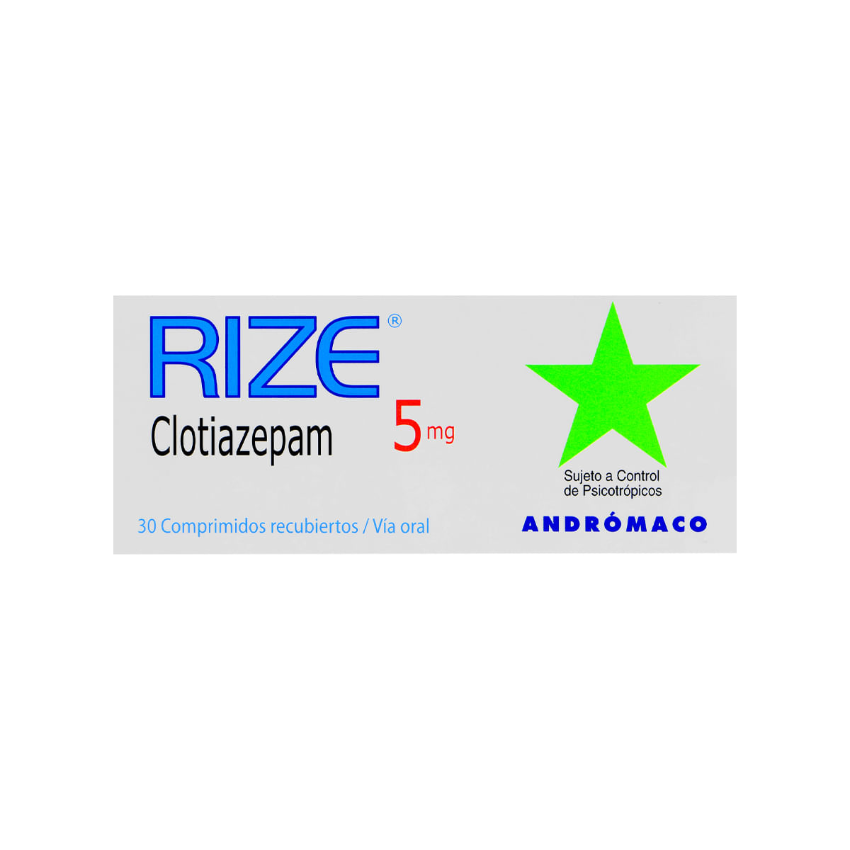 Clotiazepam 5 mg 30 comprimidos recubiertos