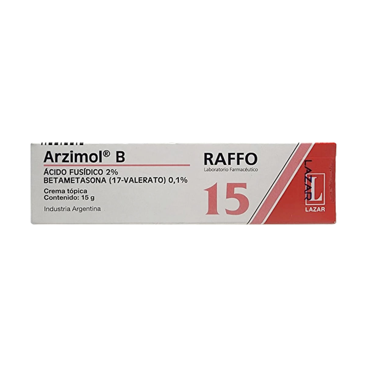 Arzimol B ácido fusídico 20 mg betametasona 1 mg crema tópica 15 g