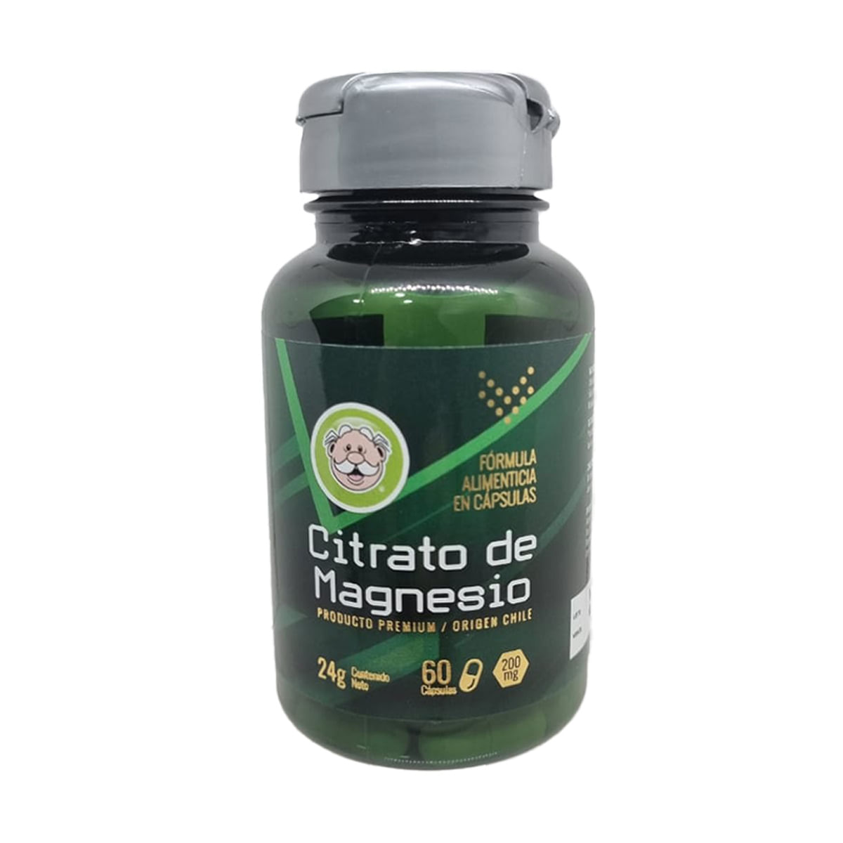 Citrato de magnesio 60 cápsulas