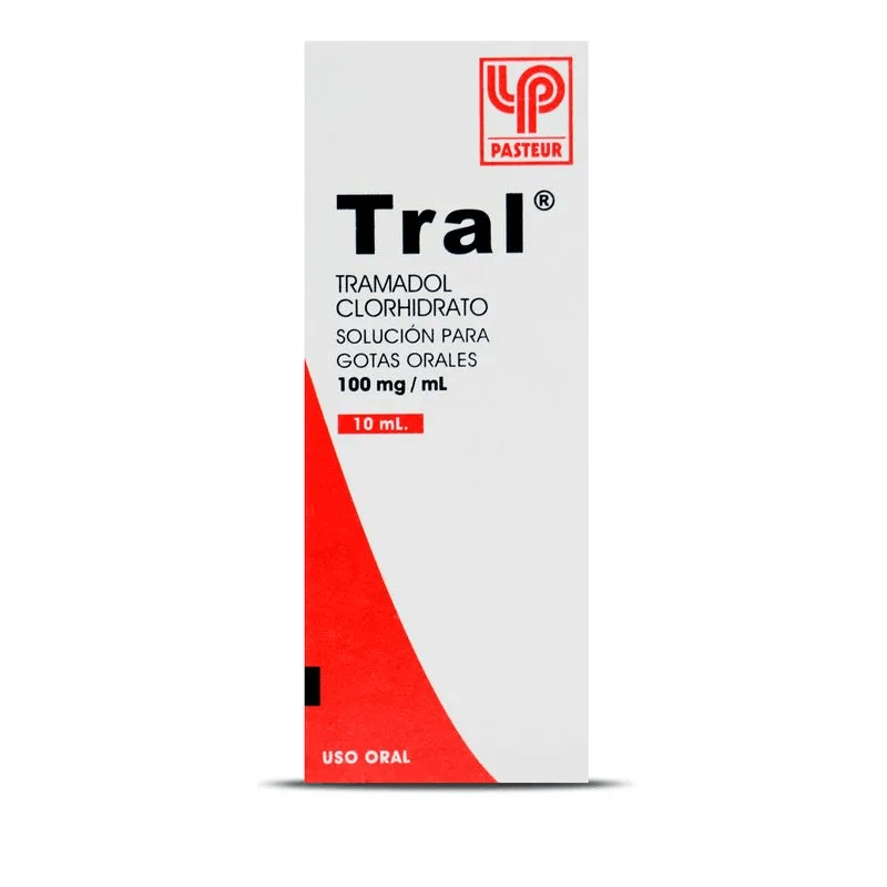 Tral tramadol 100 mg/mL solución para gotas orales 10 mL