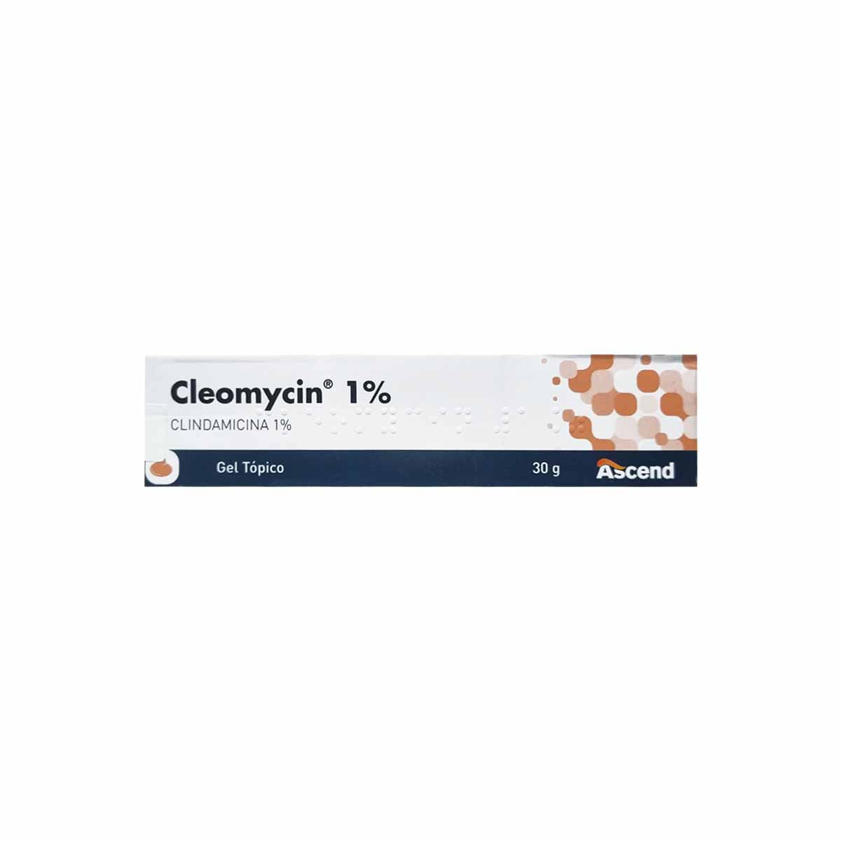 Cleomycin clindamicina 1 % gel tópico 30 g
