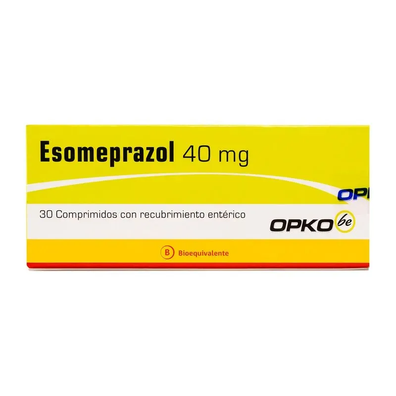 Esomeprazol 40 mg 30 comprimidos con recubrimiento entérico