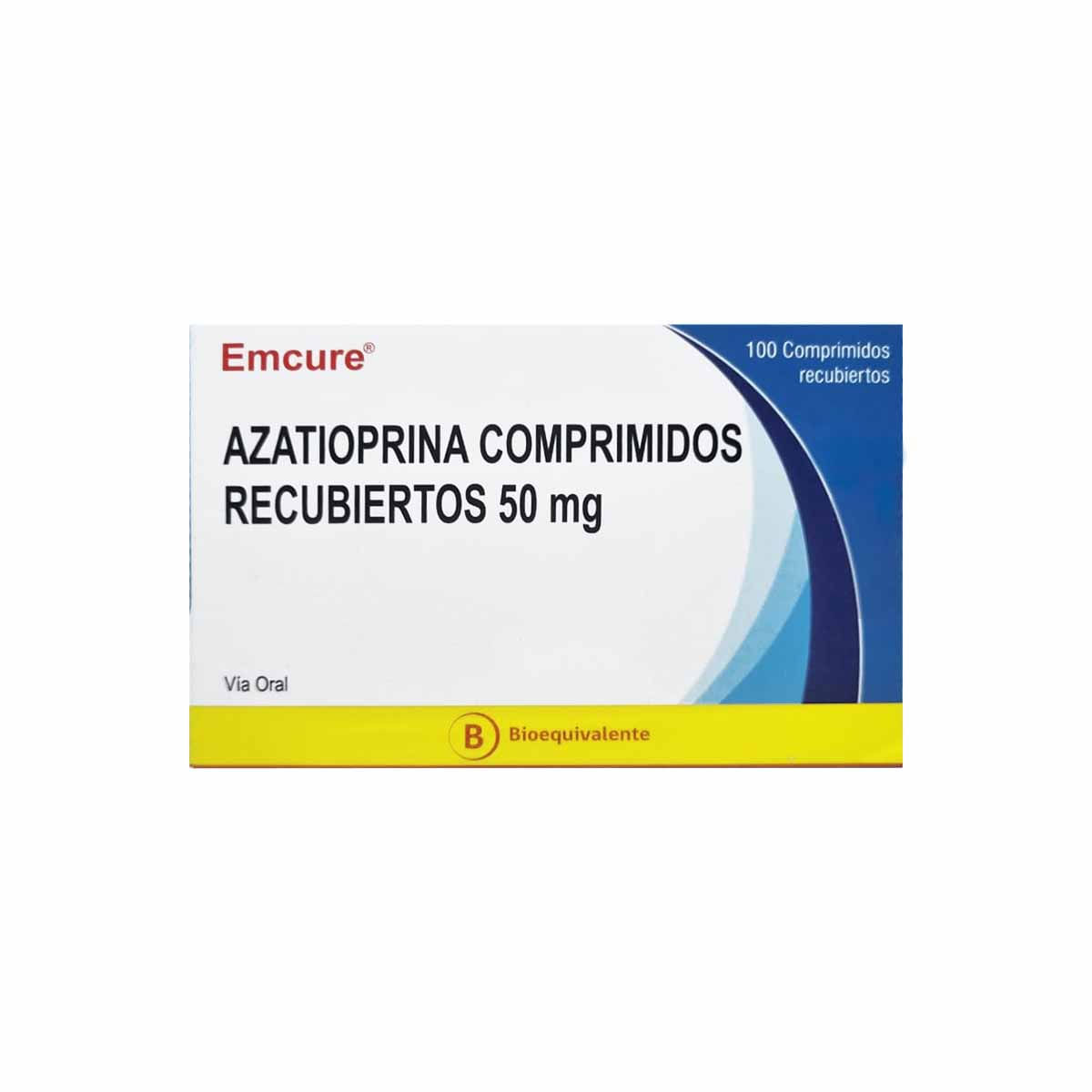 Azatioprina 50 mg x 100 Comprimidos Recubiertos (Cenabast)
