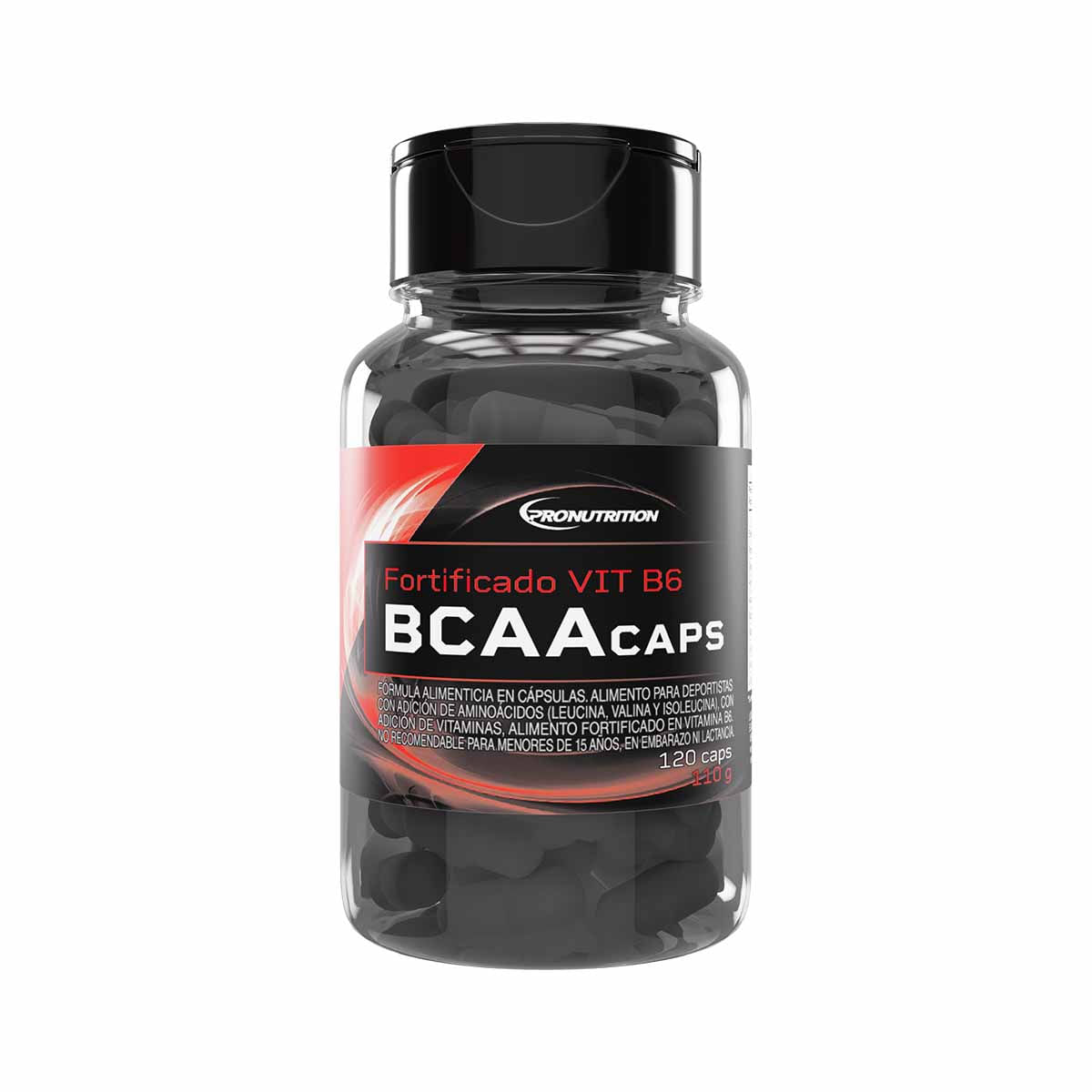BCAA caps + vitamina B6 120 cápsulas