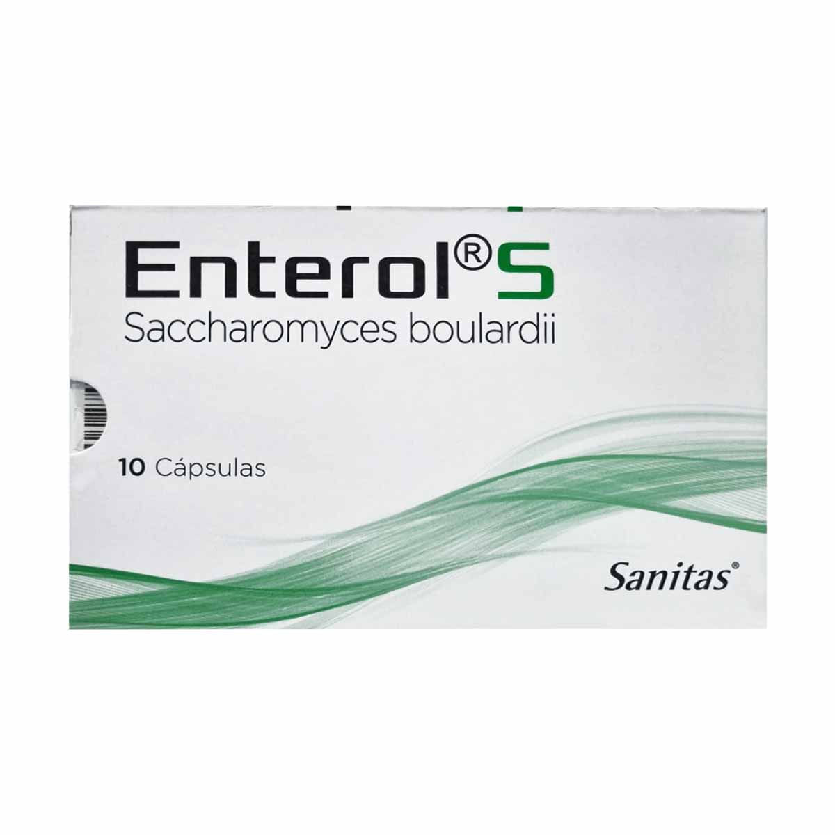 Enterol S saccharomyces 250 mg 10 cápsulas