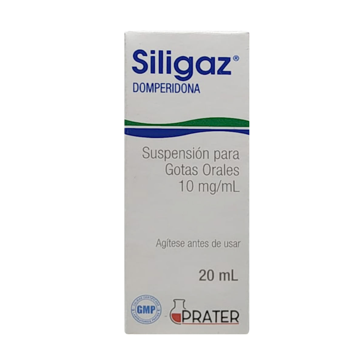 Siligaz domperidona 10 mg/mL suspensión para gotas orales 20 mL