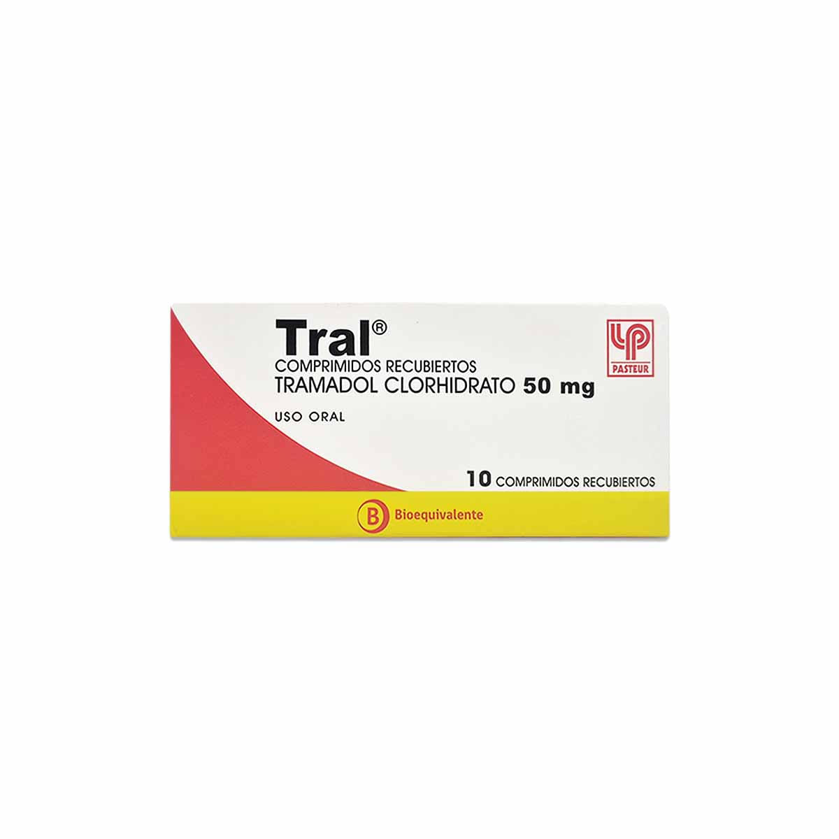 Tral tramadol 50 mg 10 comprimidos recubiertos