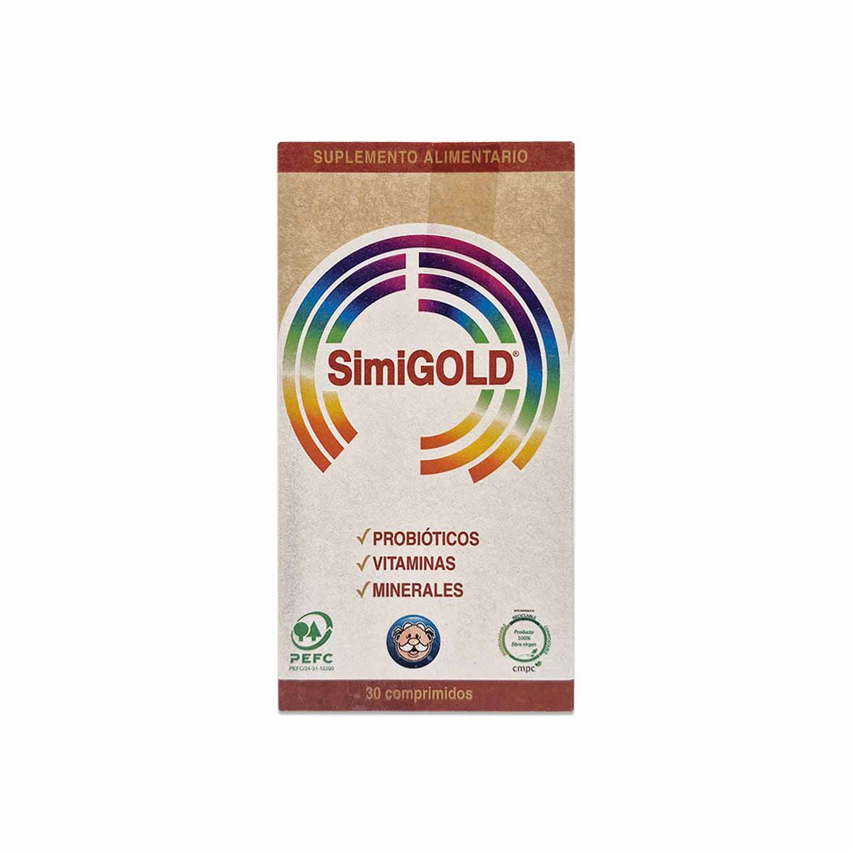 Simigold multivitaminico  30 comprimidos