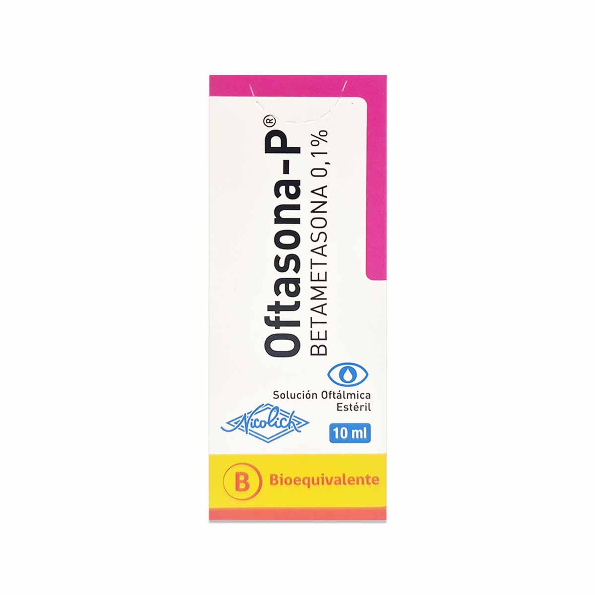 Oftasona-P Betametasona 0,1% Solución Oftálmica 10 mL