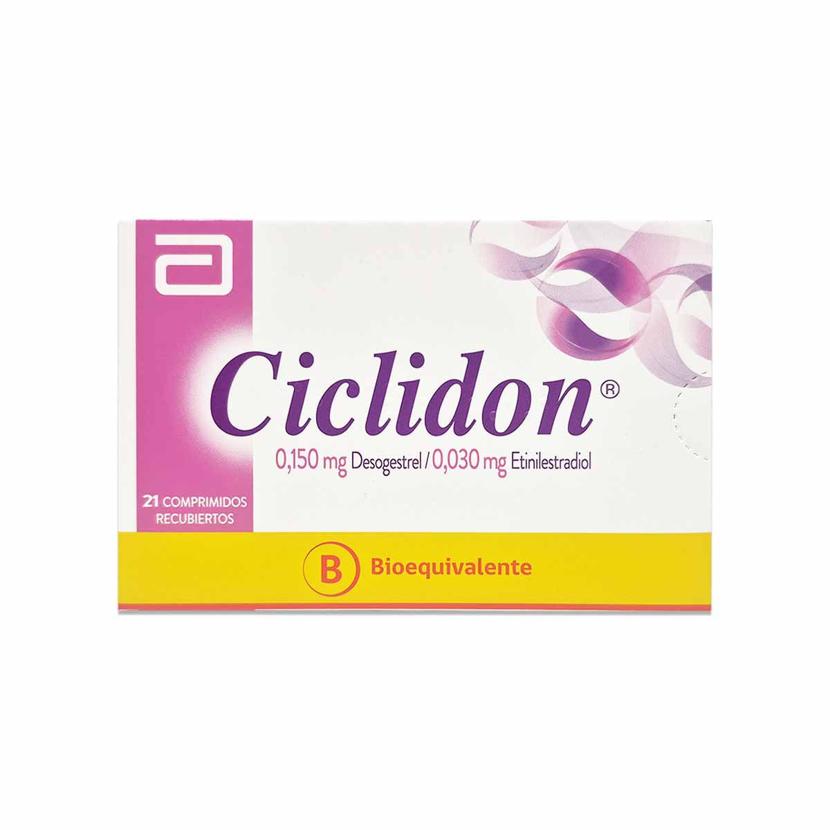 Ciclidon desogestrel 0,15 mg etinilestradiol 0,03 mg 21 comprimidos recubiertos