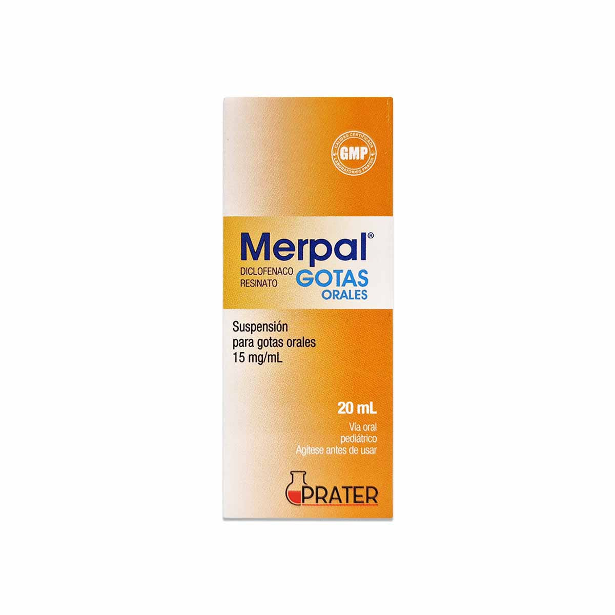 Merpal diclofenaco 15 mg/mL suspensión para gotas orales 20 mL