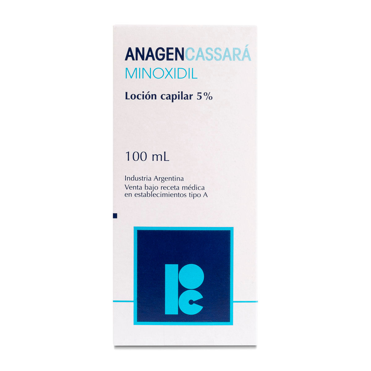 Anagen Cassará minoxidil 5 % loción capilar 100 mL